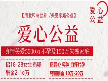 湘西捐卵助孕生子 爱心志愿者招募
